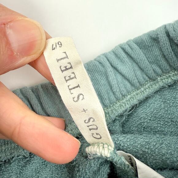 Gus + Steel Blue Track Shorts - Picture 3 of 6